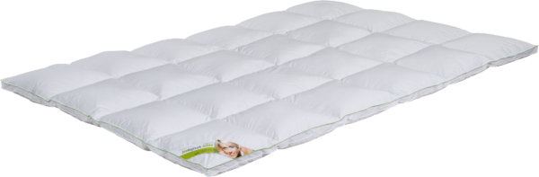 Kassettenstegdecke mit Außensteg Premium Waldviertler Weide-Gänse Warm – Bild 3